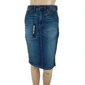 BLANKNYC Denim Pencil Skirt
